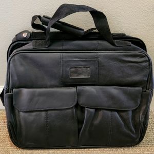 Leather Travel/Luggage Garment Bag